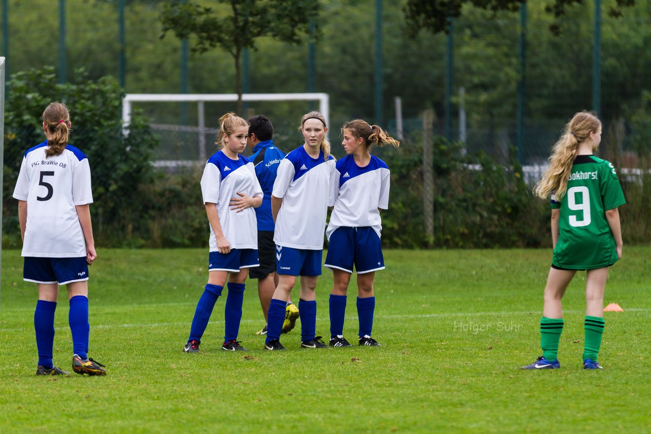 Bild 159 - C-Juniorinnen FSG BraWie 08 o.W - SV Bokhorst : Ergebnis: 4:2